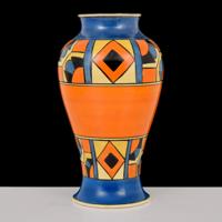 Large Clarice Cliff Vase - Sold for $2,860 on 02-23-2019 (Lot 351).jpg